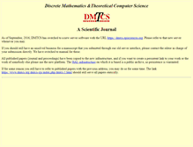 Tablet Screenshot of dmtcs.org